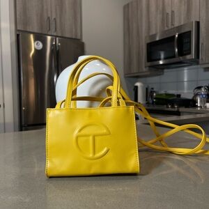 Telfar Vibrant Yellow Mini Bag